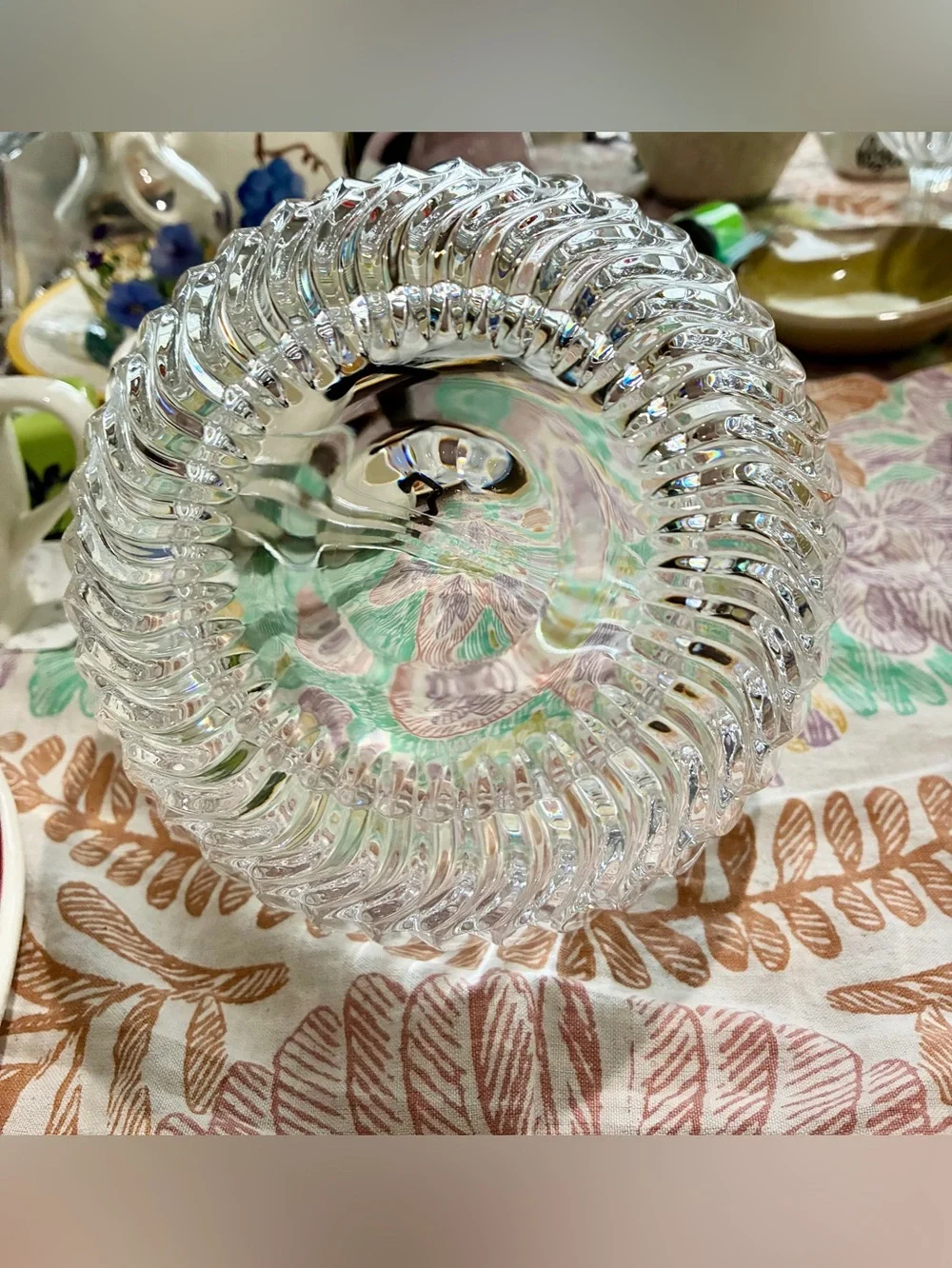 Towle Crystal 1980s vintage